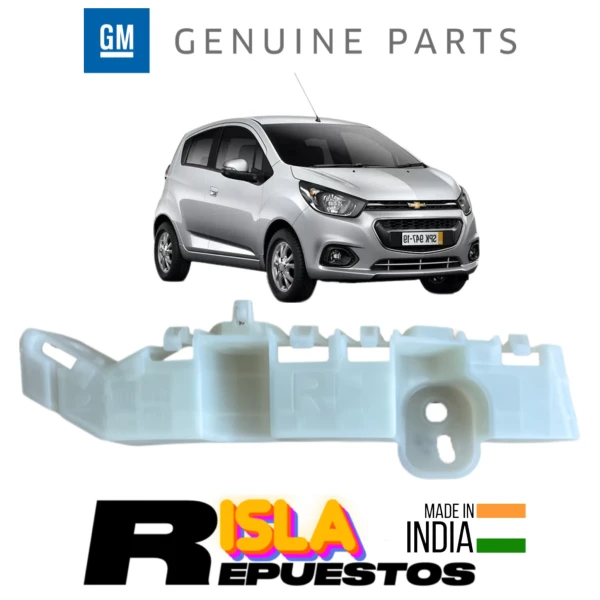 Mensula Guia Parachoque Para Chevrolet Spark Gt 2018 2022 1.2